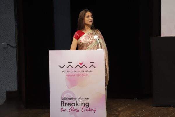 Kajal Oza Vaidya at the Vama wonder woman awards, 2022