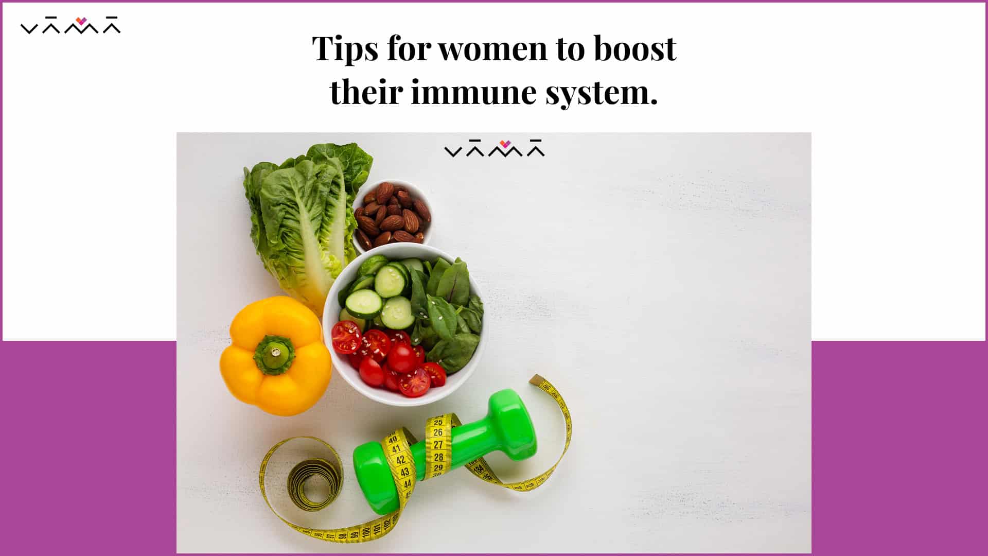 Tips for women to boost their immune system